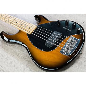 Custom Ernie Ball  Music Man StringRay 5 Electric Bass in Vintage Tobacco Burst with Hard Case