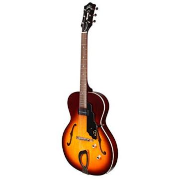 Guild T-50 Slim Hollow Body Electric Guitar with Case (Antique Burst)