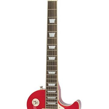 Epiphone Les Paul Standard PlusTop Pro Solid-Body Electric Guitar Kit with ChromaCast Les Paul Body Style Hard Case &amp; Accessories, Heritage Cherry Sunburst