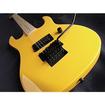 B.C. Rich GRY Retro Gunslinger Solid-Body Electric Guitar, Caution Yellow