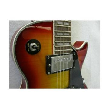 Cherry Sunburst LP Classic ELECTRIC GUITAR Solid Wood Right Handed 6 String