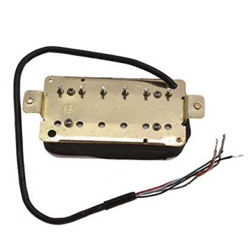 LYWS Double Coil Humbucker Pickups Bridge Neck Set for Electric Guitar Parts White