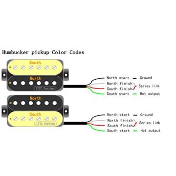 Rocket HS2 Electric Guitar Humbucker Pickup for Gibson Les Paul Replacement