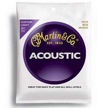 Martin martin guitar M175 martin guitar strings 80/20 martin guitar strings acoustic medium Acoustic martin acoustic guitars Guitar martin strings acoustic Strings, Custom Light