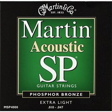 Martin martin strings acoustic MSP4000 martin guitar strings SP guitar strings martin Phosphor acoustic guitar strings martin Bronze martin guitars Acoustic Guitar Strings, Extra Light