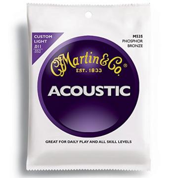 Martin martin guitar M535 martin guitar strings acoustic medium Traditional acoustic guitar strings martin Phosphor martin acoustic strings Bronze martin guitar accessories Custom Light Acoustic Guitar Strings