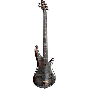 Ibanez Premium SR1405E 5-String Electric Bass Guitar Transparent Gray Black