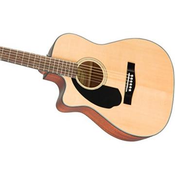 Fender Classic Design Series CC-60SCE Cutaway Concert Left-Handed Acoustic-Electric Guitar Natural