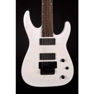 Jackson SLATXMGQ 3-7 Transparent White Limited Edition Electric Guitar