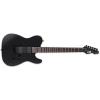 ESP LTE401BLKS Solid-Body Electric Guitar, Black Satin