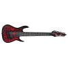 Dean Guitars USA RC8 US141100 8-String Solid-Body Electric Guitar, Red Xenocide Graphic