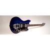 Custom77 Deluxe Series C77-USA-LFL-MF-CH-BL Lust for Life -Montana's Fate Solid-Body Electric Guitar, Trans Blue