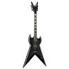 Dean DCR SPLTF TBK Custom Run No. 12 Split-Tail Solid-Body Electric Guitar with Case, Trans Black