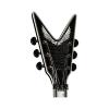 Dean DCR SPLTF TBK Custom Run No. 12 Split-Tail Solid-Body Electric Guitar with Case, Trans Black