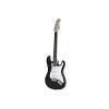 Monoprice 610100 California Classic Solid Body Electric Guitar - Black