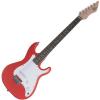 Kay KE17MR 7/8 Solid Body Full Scale Neck Electric Guitar, Red #1 small image