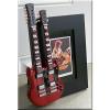 JIMMY PAGE Miniature Guitar Photo Frame Led Zeppelin Double Neck SG