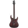 Mitchell MD300 Modern Rock Double Cutaway Electric Guitar Walnut Stain