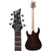 Mitchell MD300 Modern Rock Double Cutaway Electric Guitar Walnut Stain