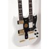 Epiphone Limited Edition G-1275 Custom Double Neck Electric Guitar Level 3 Alpine White 888365985688 #3 small image