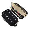 Yibuy Black HBA Electric Guitar Double Coil Bridge Neck Humbucker Pickups Set of 2