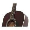 Epiphone EAFTWRCH3 FT-100 Jumbo Acoustic Guitar, Wine Red