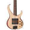 Ibanez BTB33 5-String Electric Bass Guitar Flat Natural