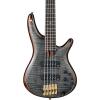 Ibanez Premium SR1405E 5-String Electric Bass Guitar Transparent Gray Black