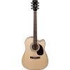 Cort AD880CENAT Standard Dreadnought Acoustic-Electric Guitar Spruce Top, Single Cutaway, Natural