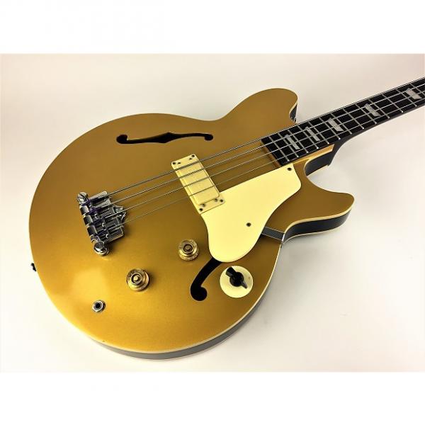 Custom Epiphone  Jack Casady Signature Bass 2008 Gold Top #1 image