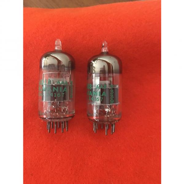 Custom Sylvania 6DJ8 vacuum tube Milspec Jan-6DJ8 Codes 7339 #1 image