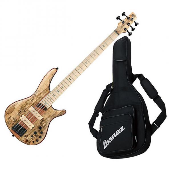Custom Ibanez SR5SM LTD NTF Limited Edition Bass with Gig Bag #1 image