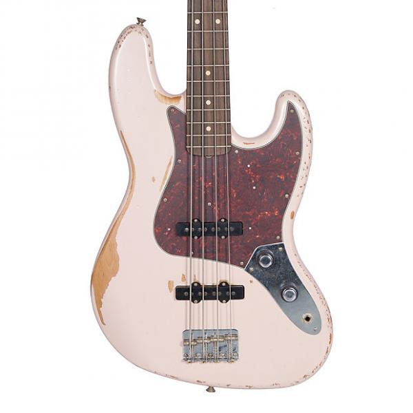 Custom Fender Flea Signature Jazz Bass Shell Pink w/Bag #1 image