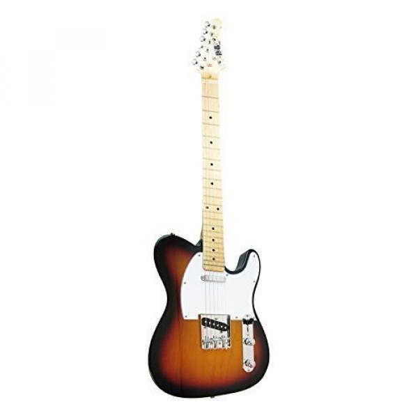 R&amp;B RBTL101 Tele Style Electric Guitar, Tobacco Sunburst #1 image