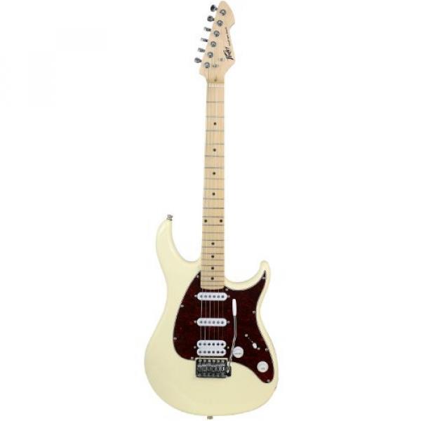 Peavey RAPTORPLUSIVORY Raptor Plus Solid-Body Electric Guitar, Ivory #3 image