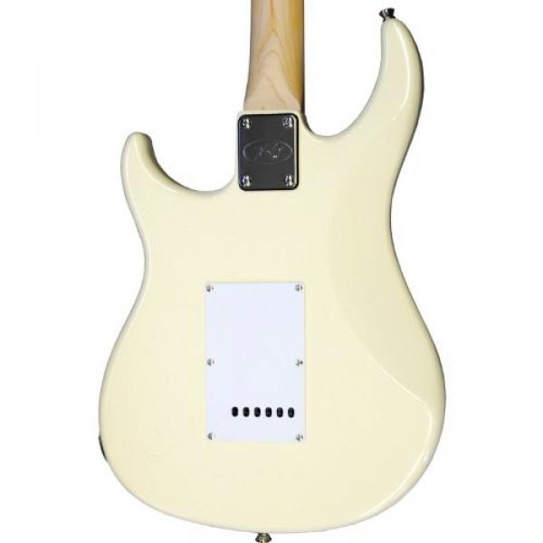 Peavey RAPTORPLUSIVORY Raptor Plus Solid-Body Electric Guitar, Ivory #4 image