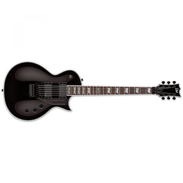 ESP LEC401FRBLK Solid-Body Electric Guitar, Black #1 image