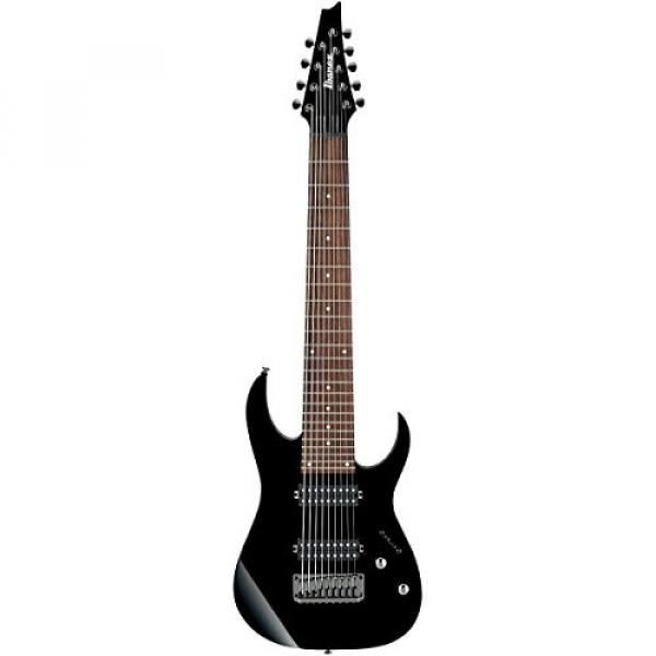 Ibanez RG Series RG9 9-string Electric Guitar Black #3 image