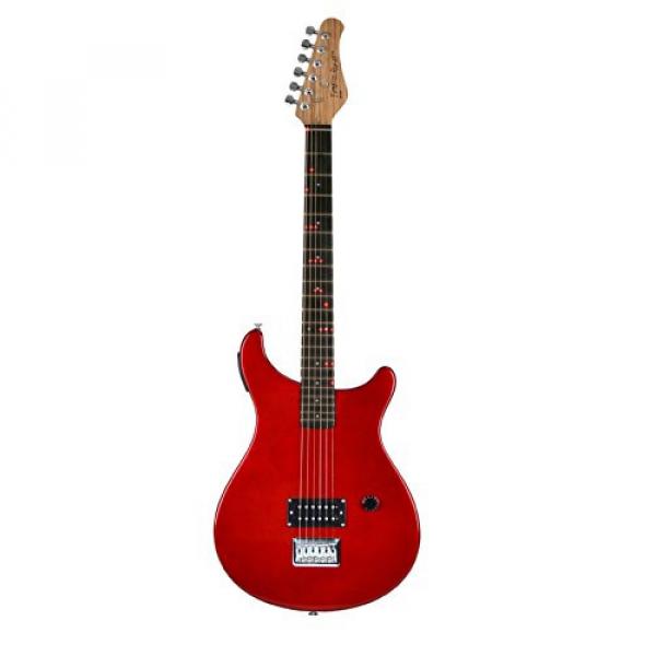 Fretlight Standard Electric Guitar with Built-in LED Lighted Learning System, Red (FG-511RD) #1 image