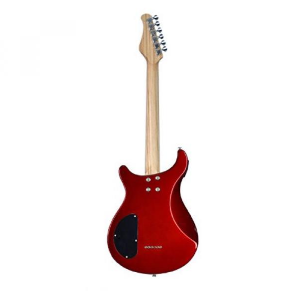 Fretlight Standard Electric Guitar with Built-in LED Lighted Learning System, Red (FG-511RD) #2 image