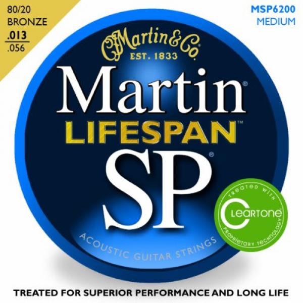 Martin acoustic guitar martin MSP6200 martin guitars acoustic SP martin guitars Lifespan guitar martin 80/20 dreadnought acoustic guitar Bronze Medium Acoustic Guitar Strings #1 image