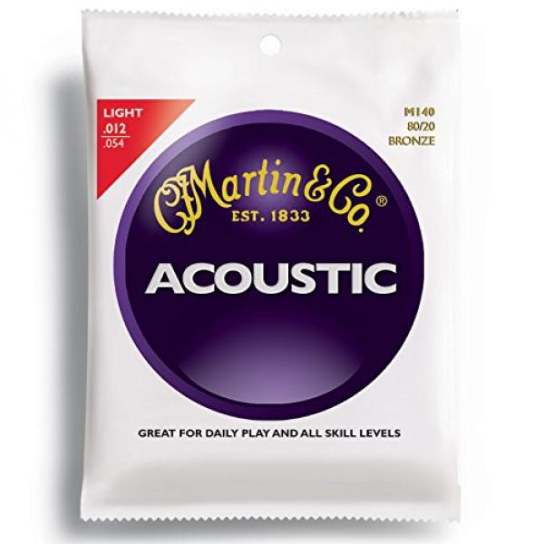 Martin martin M140 martin strings acoustic Bronze martin guitar strings acoustic medium Acoustic guitar strings martin Guitar martin acoustic guitars Strings, Light #1 image