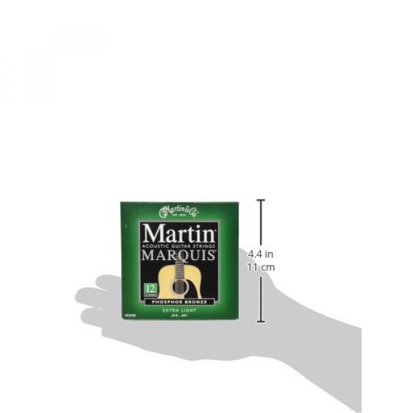 Martin martin d45 M2600 martin Marquis guitar strings martin Phosphor martin guitars Bronze martin strings acoustic 12 String Acoustic Guitar Strings, Extra Light #3 image