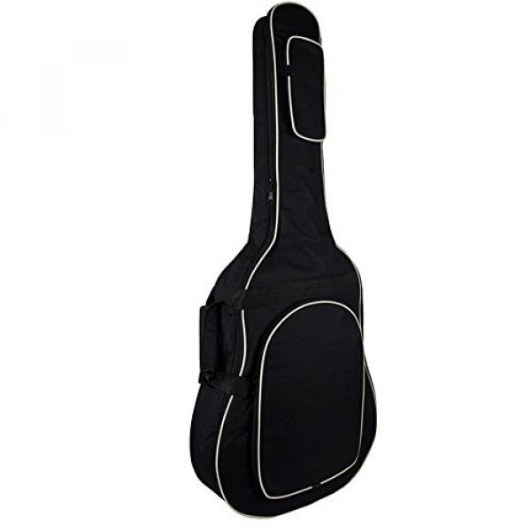 Lujex Thicken Padded Anti-collision 41 Inch Gig Bag Double Shoulder Hand Carry Guitar Case (Black) #1 image