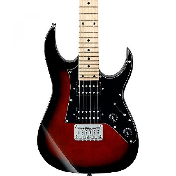 Ibanez GRGM21 Mikro 3/4 Size Electric Guitar - Walnut Sunburst Finish #1 image