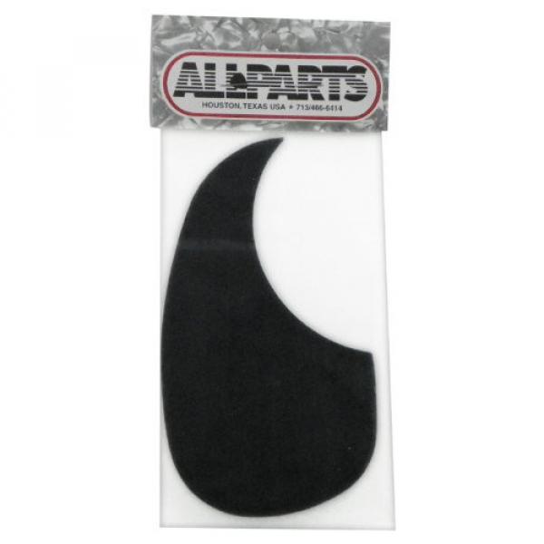 All Parts PG 0090-L23 Lefty Black Pickguard for Acoustic Guitar #1 image