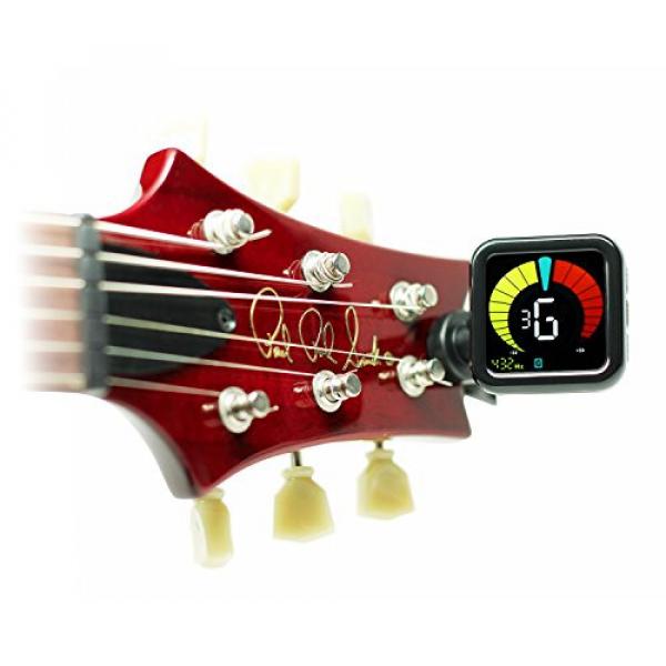 KLIQ UberTuner - Clip-On Tuner for All Instruments - with Guitar, Bass, Violin, Ukulele &amp; Chromatic Tuning Modes #4 image