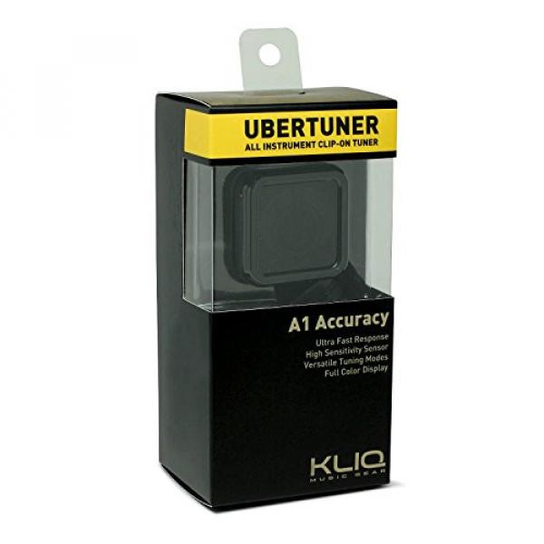 KLIQ UberTuner - Clip-On Tuner for All Instruments - with Guitar, Bass, Violin, Ukulele &amp; Chromatic Tuning Modes #7 image