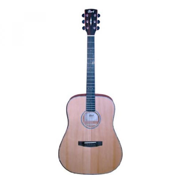 Cort EARTH-E-NS Acoustic/Electric Guitar - Natural Satin #1 image